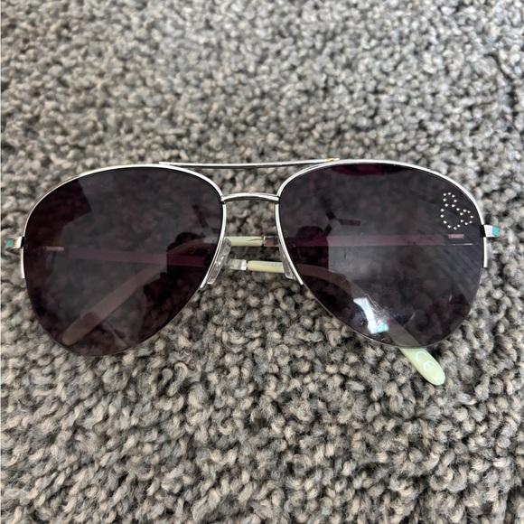 Silver Disney Sunglasses with Dark Lenses - Picture 1 of 1